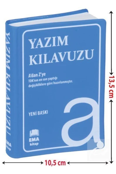 Ema Kitap Yazım Kılavuzu (Plastik Kapak, 1. Hamur) & A'dan Z'ye TDK Uyumlu ürün görseli 1