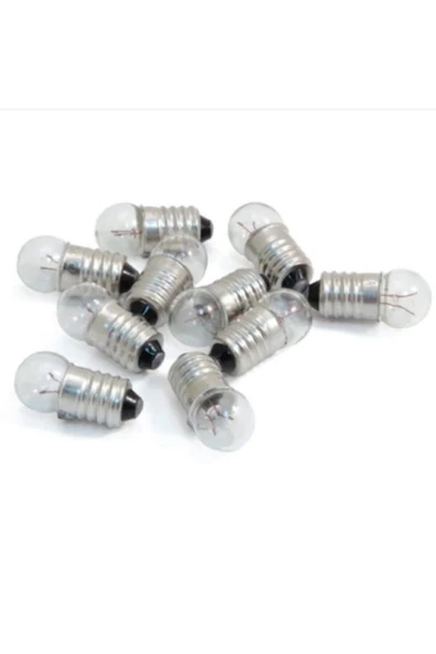 OyunlarlaFen 3 Adet Mini Ampul, Deney Lambası Proje Için Küçük Ampul D.m - 1