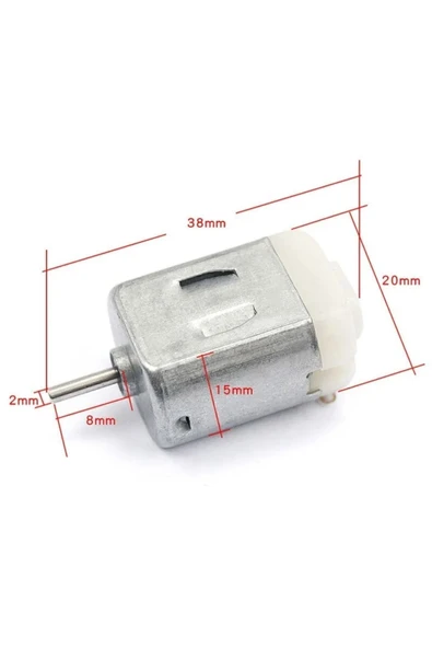 Arduino 10 Adet Dc Motor Deney Motoru 3v 6v Motor Yüksek Devir Dinamo Motor D.m - 6