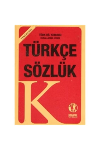 Karatay Yayınları Türkçe Sözlük Yeni Basım - 1
