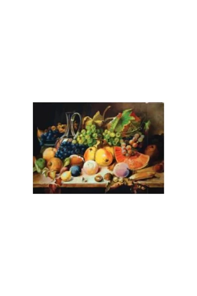 KESKİN COLOR Keskin 70x100 2000 Parça Puzzle/yapboz Şeftali Ve Üzümler - 1
