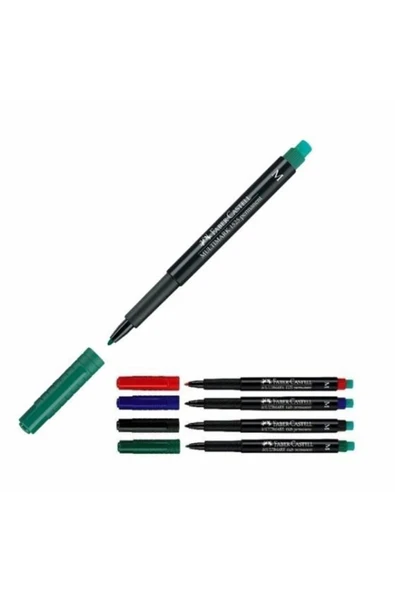 Faber Castell Asetat M Siyah - 1