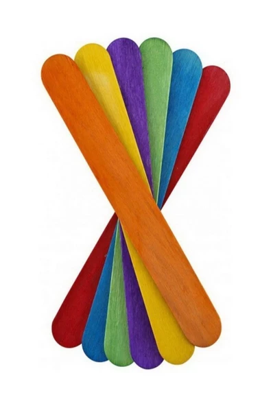 Mor 100 Lü Dil Çubuğu Kırtasiye ürün görseli 1