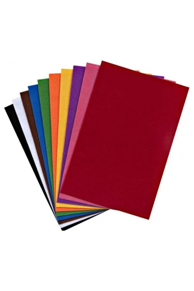 Endüstriyelkesim Renkli Keçe 10 Renk 50x70 Cm ürün görseli 1