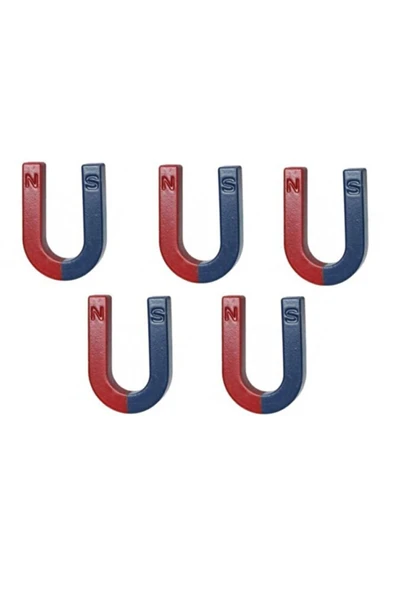 Misyon 5 Adet Mini U Mıknatıs Deney Malzemesi 3 Cm ürün görseli 1