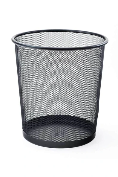 Mas Çöp Kovası (metal) Tam Delikli 10 Litre ( Siyah ) ürün görseli