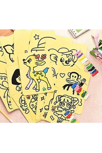 ALSA Kum Boyama Seti 20 Li - Resim 4