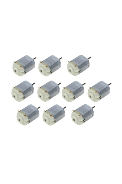Arduino 10 Adet Dc Motor Deney Motoru 3v 6v Motor Yüksek Devir Dinamo Motor D.m - 1