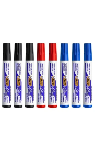 Bic Beyaz Tahta Kalemi Velleda 1701 Set : 2 ürün görseli 1