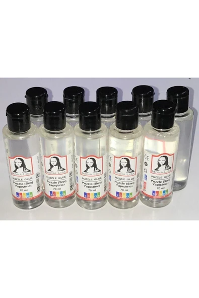 Südor 70 ml Şeffaf Puzzle Yapıştırıcı Set (10 Adet) / ürün görseli 1