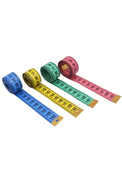 AKOS Kutulu Mezura 150 Cm Kırmızı-beyaz – Dikiş Makinesi Aksesuarı – Dikiş Makinesi Aksesuarı – Dikiş Ma ürün görseli 1