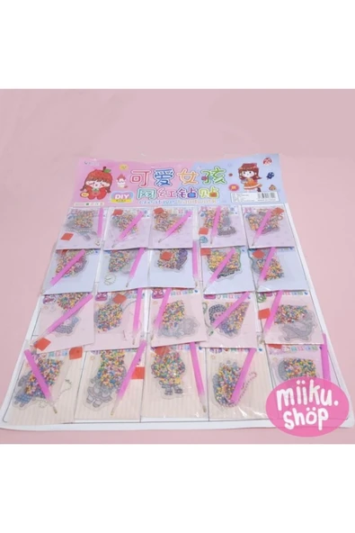 BURCU özel kalemi ile tek tek yapıştırmalı puzzle eğitici eğlenceli sticker giydirmeli etiket 2 paket - 2