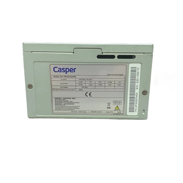 CASPER 250 WATT POWER SUPPLY 12 CM FANLI GÜÇ KAYNAĞI (2 EL YENİLENMİŞ ÜRÜN) - 3