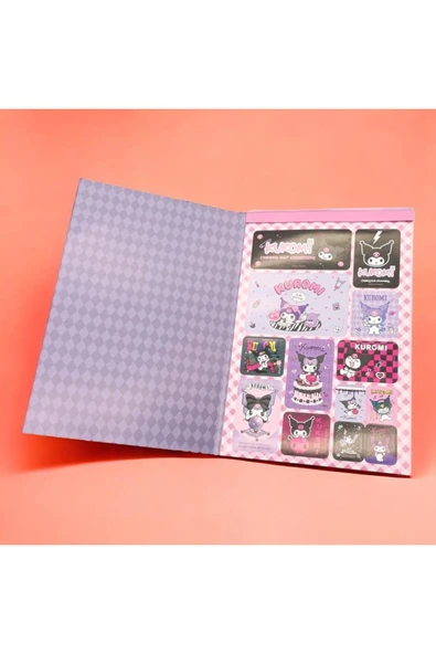 kuromi Sticker Albümü Defter - 2