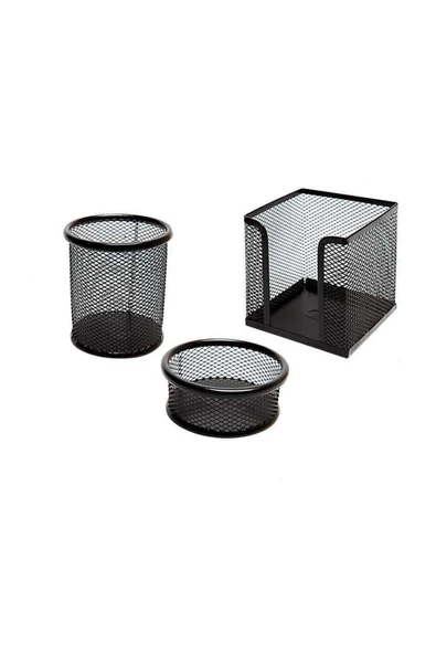 Südor Metal Perfore 3`lü Set Siyah Fx ürün görseli 1