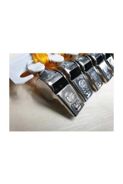 Buldum Metal Hakem Deprem Düdüğü 10 Adet ürün görseli 1