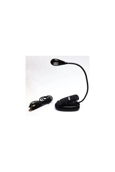 MEKAFİX Kitap Okuma Lamabası Mandallı Gece Işığı - Resim 2