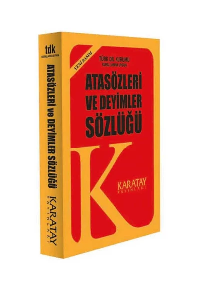 Karatay Yayınları Karatay Atasözleri Ve Değimleri Plastik Kapak - 2