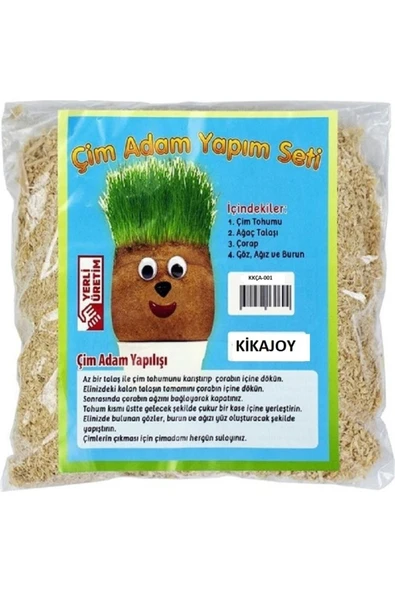 Kikajoy Çim Adam Yapım Seti - 1