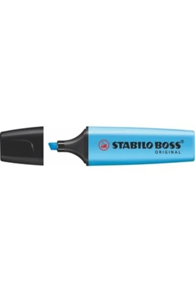 Stabilo BOSS FOSFORLU KALEM MAVİ - 1