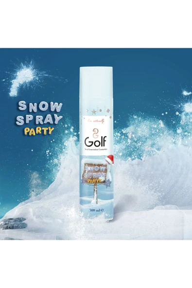 Golf Kar Köpüğü Parti Spreyi ( Kalıcı Olmayan Formül) 300 ml - 2