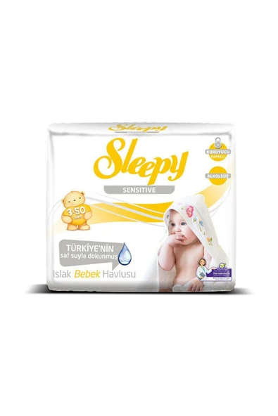 Sleepy Sensitive Islak Havlu 3x50 150 Yaprak - 2