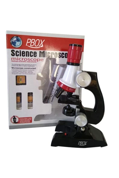 Science Time Science Kits For Kids Microscope Beginner Microscope Kit Led 100x, 400x, And 1200x - 4