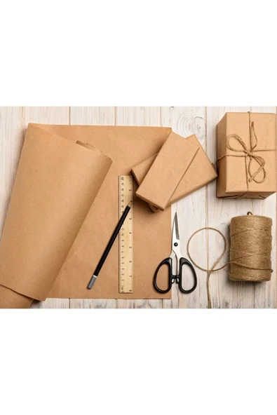 Kraft Ambalaj Kağıdı 50x70 Cm 50 Adet (1,4 KG) - 2