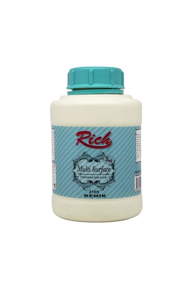Rich Multi Surface Akrilik Boya 1750 gr Kemik 2105 ürün görseli 1