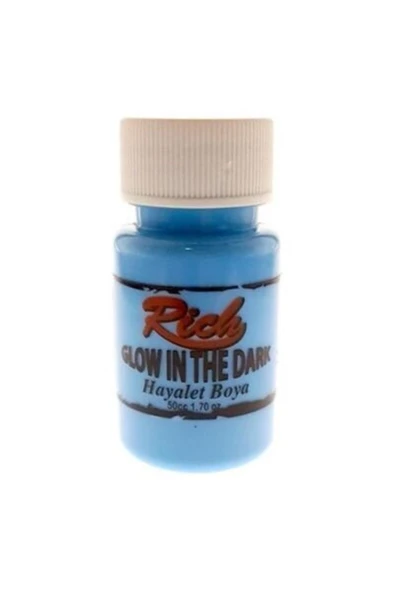 Rich 3010 Mavi Karanlıkta Parlayan Hayalet Boya 50 Cc ürün görseli 1
