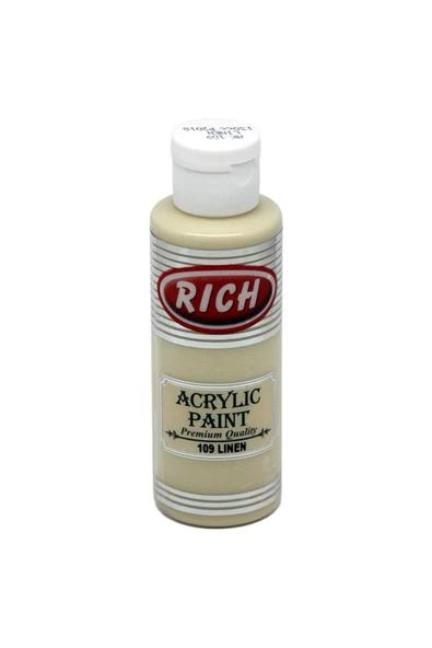 Rich Akrilik Boya 120 Cc Linen 109 ürün görseli 1