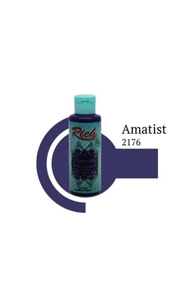 Rich Multi Surface Amatist 120 Cc Akrilik Boya 2176 ürün görseli 1