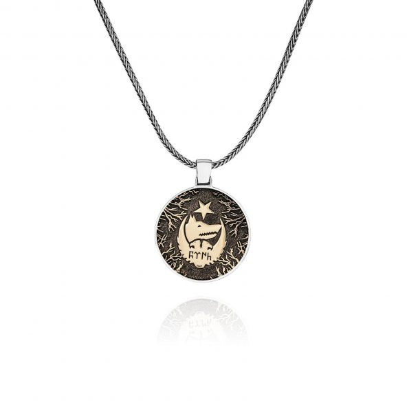 Bozkurt Etna Ayyıldız 60 cm 925 Gümüş Kolye ürün görseli