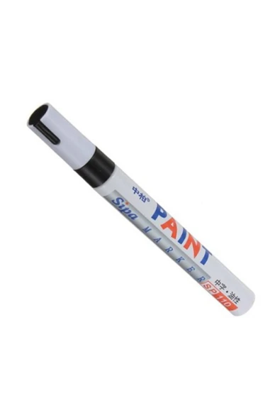 PAINT Oto Araç Plaka Yazı Düzeltme Rötuş Yazma Kalemi (SİYAH) 434045692 - 2