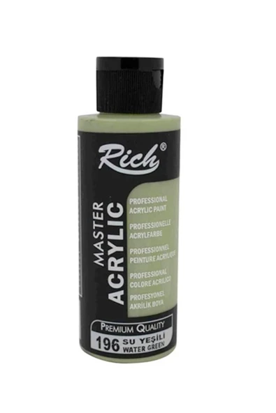 Rich Master Akrilik Boya Su Yeşili 120ml ürün görseli 1