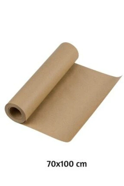 Kraft Kağıt 70x100 Ambalaj Ve Çeyiz Paketleme Kağıdı 10 Adet Kahverengi Kağıdı (0,56 KG) - 1