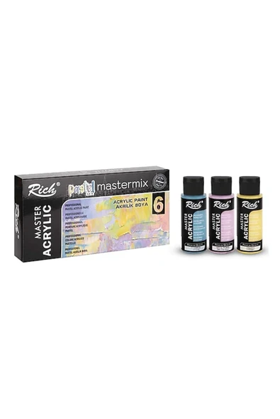 Rich Gold Master Mix Pastel Set 6 Lı ürün görseli 1