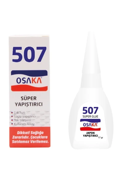 Osaka 12 Adet 507 Japon Yapıştırıcı Super Glue Oy-507 Brüt 20 G ürün görseli 1