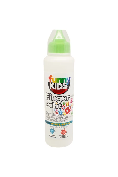 Rich Funny Kids Parmak Boyası 500ml - 2800 Beyaz ürün görseli 1