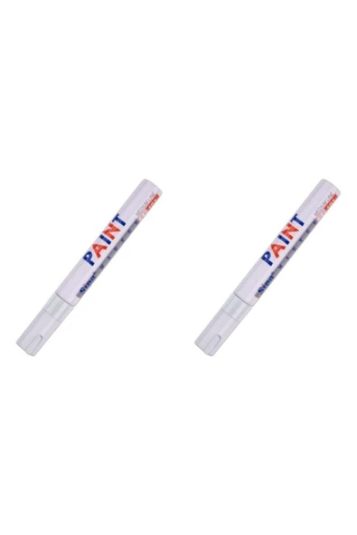 PAINT 2 Adet Paint Marker Beyaz Derz Boyama Kalemi Derzmatik ürün görseli 1
