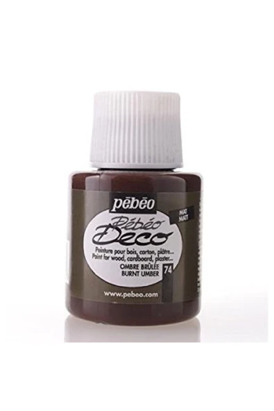 Pebeo Deco Mat 110 Ml Şişe 3'lü Ombre Brulee ürün görseli 1