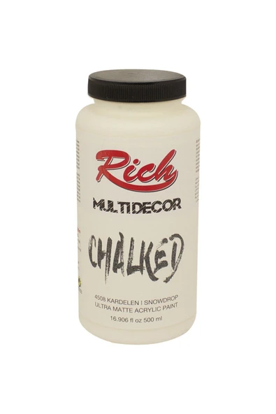 Rich Multi Decor Chalked Akrilik 500ml N:4508 Kardelen ürün görseli 1