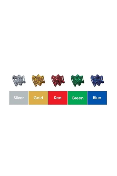 Amos Simli Yapıştırıcı 5 Li Neon 10,5 Ml.gne10b5 - 3