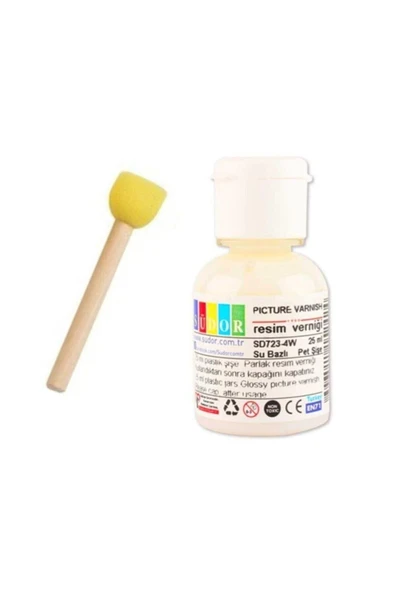 Südor Resim Verniği Ve Tampon Fırça Set ürün görseli 1