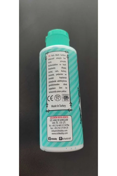 Rich Multi Surface 120 Cc Çimen 2220 Akrilik Boya - Resim 2