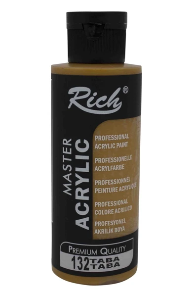 Rich Akrilik Boya 120 Cc Taba 132 ürün görseli 1