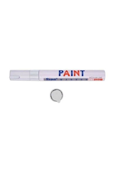 PAINT 2 Adet Paint Marker Beyaz Derz Boyama Kalemi Derzmatik - Resim 2