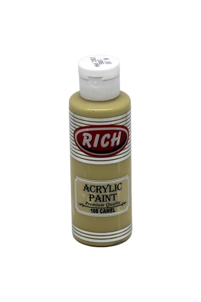 Rich Akrilik Boya 120 Cc Camel 108 ürün görseli 1