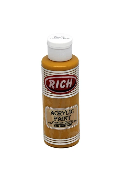 Rich Akrilik Boya 120 Cc Kanyak 128 ürün görseli 1