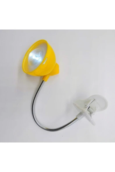 KUZEY HIRDAVAT Mavi Mandallı Led Işıklı Kitap Okuma Lambası Kitap Okuma Işığı Led Renk:mavi - 2